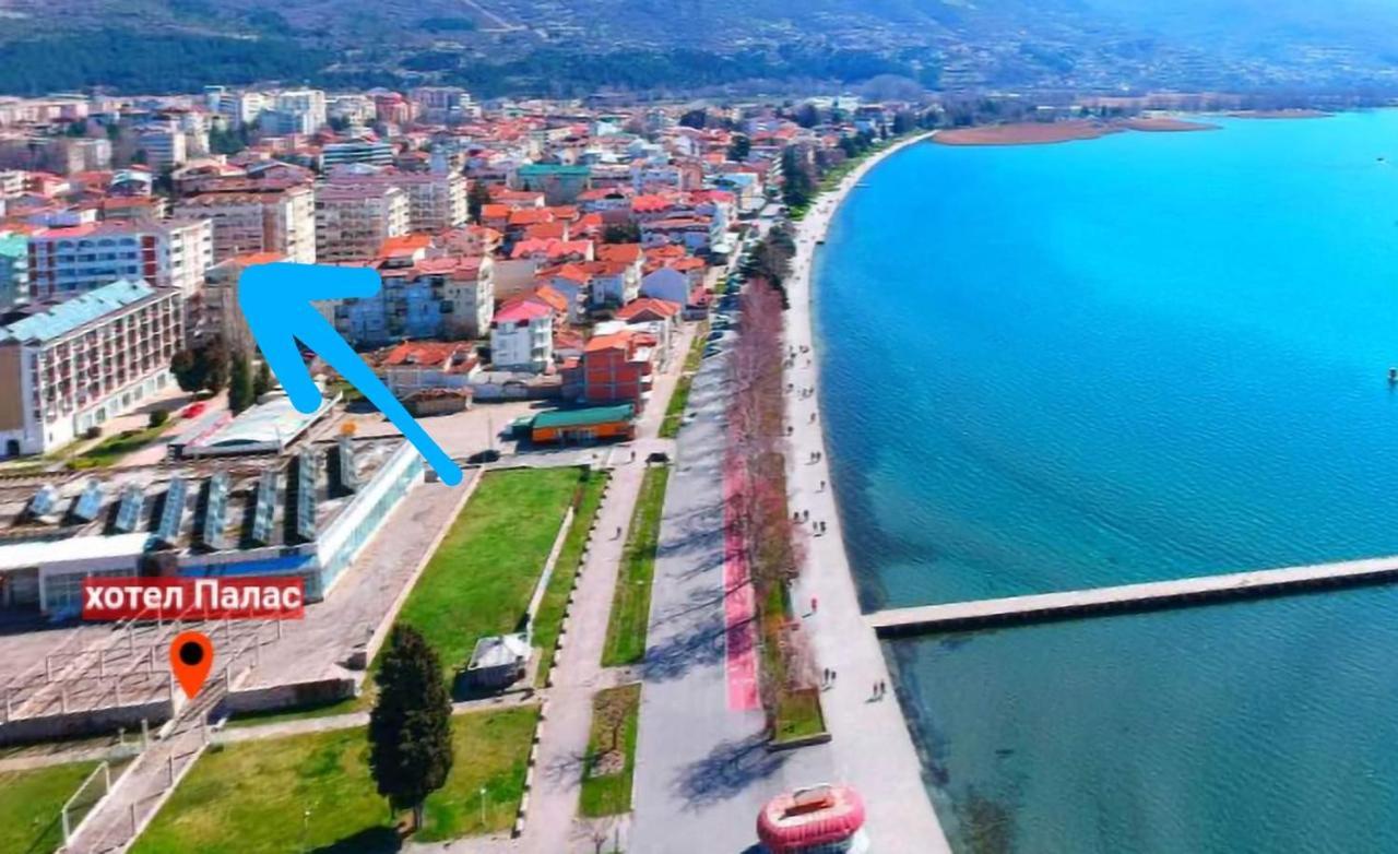 Central Lakeside Apartment Ohrid Eksteriør billede